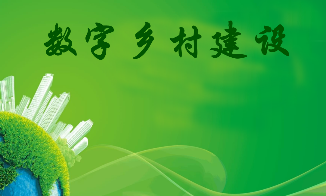 數(shù)字鄉(xiāng)村建設(shè)