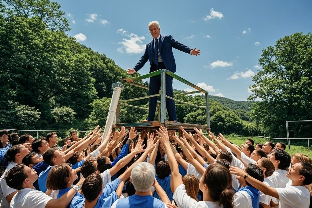 一場信任背摔團(tuán)建活動如何喚醒團(tuán)隊(duì)凝聚力