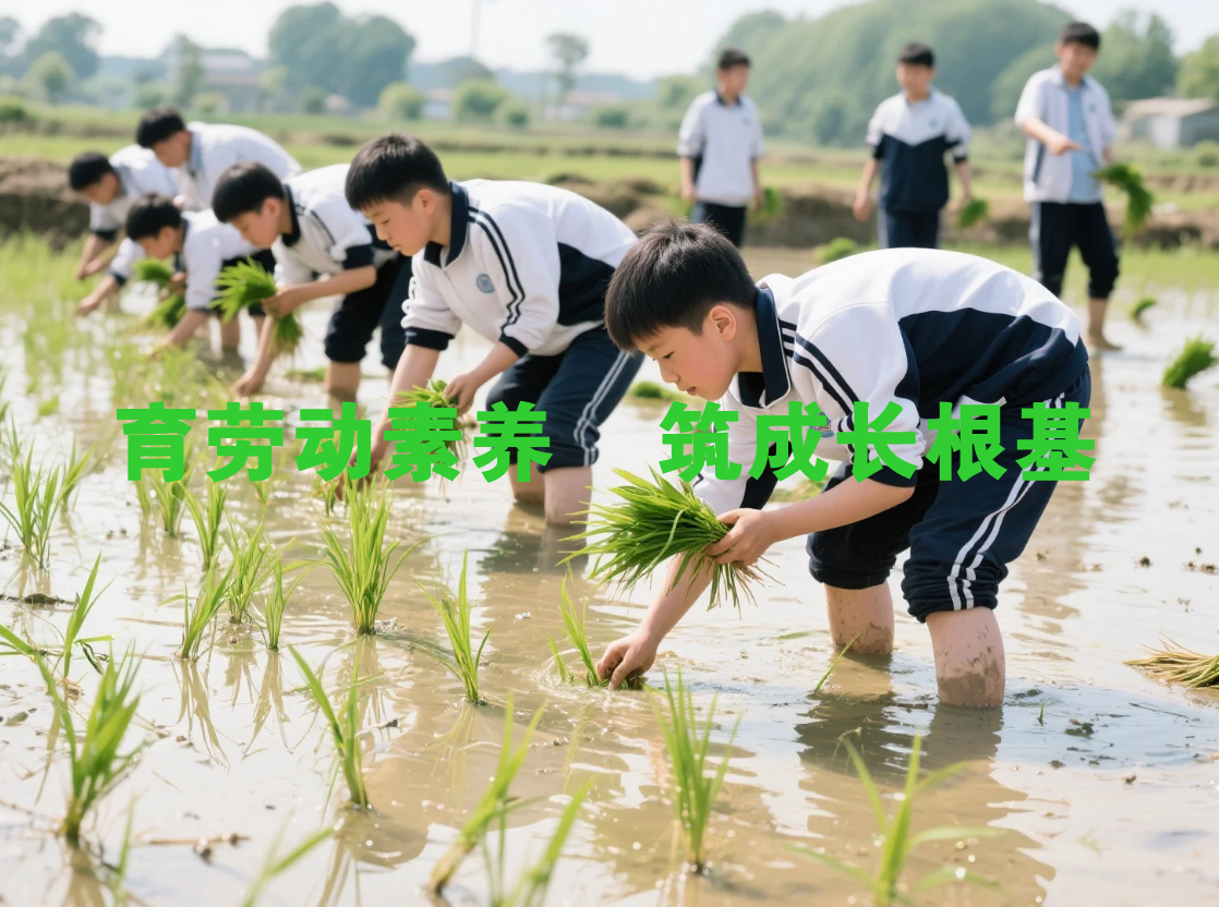 育勞動素養(yǎng)，筑成長根基--初高中春季勞動研學(xué)