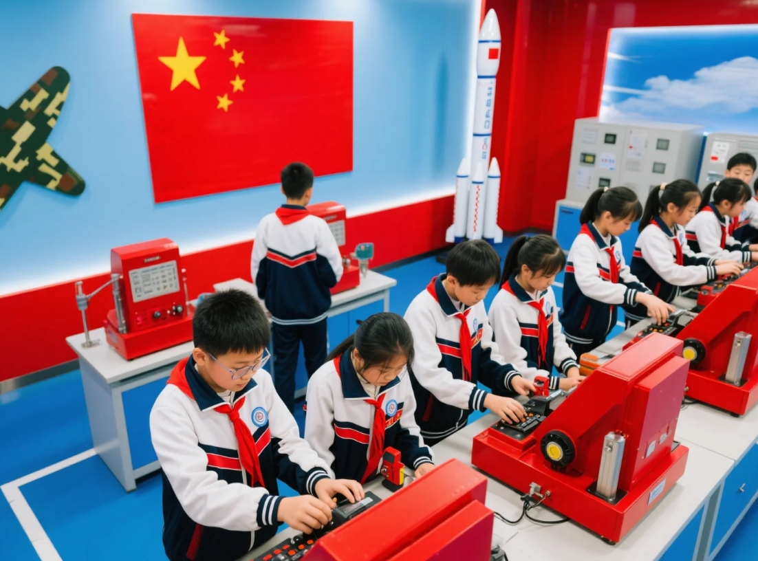 “促成長·礪心智”紅色+國防+科技主題研學實踐