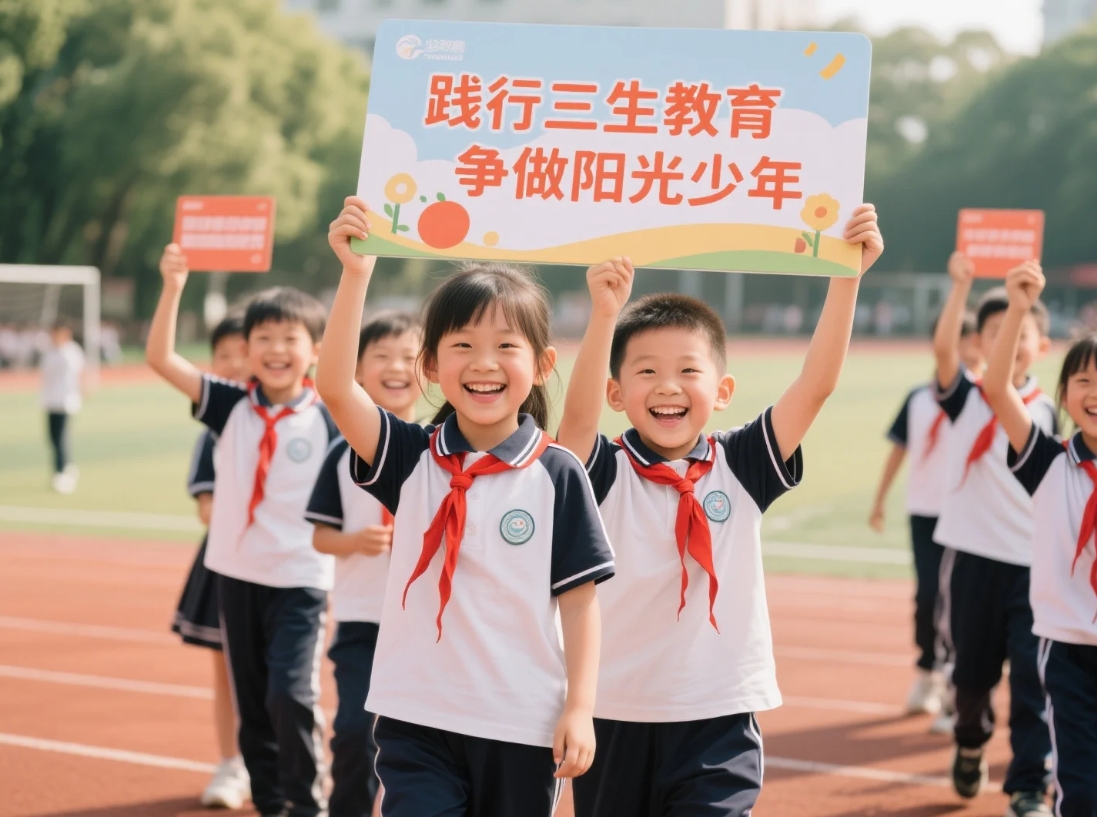 踐行三生教育   爭做陽光少年