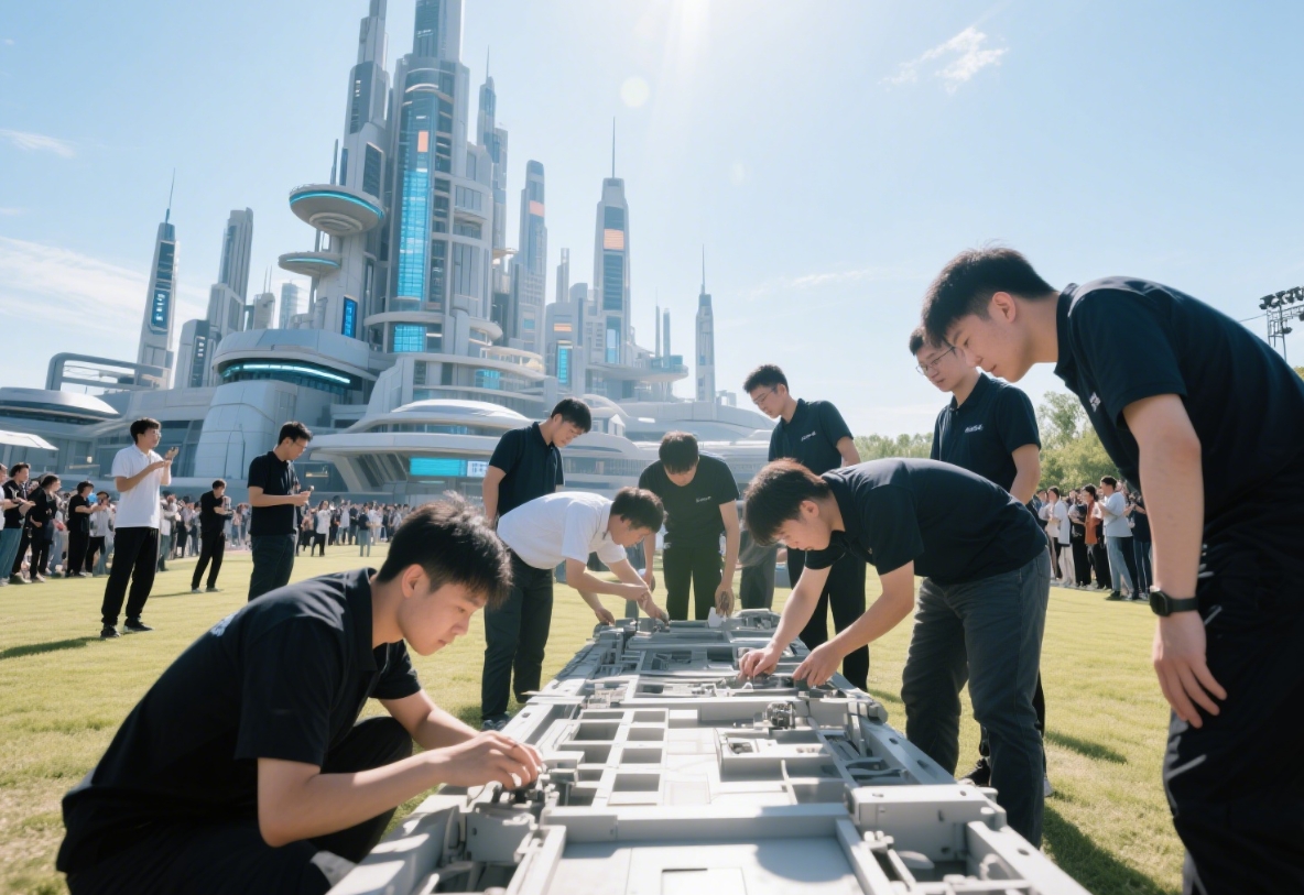 共筑未來城：一場顛覆想象的團建，用磚塊搭建信任，用合作定義未來