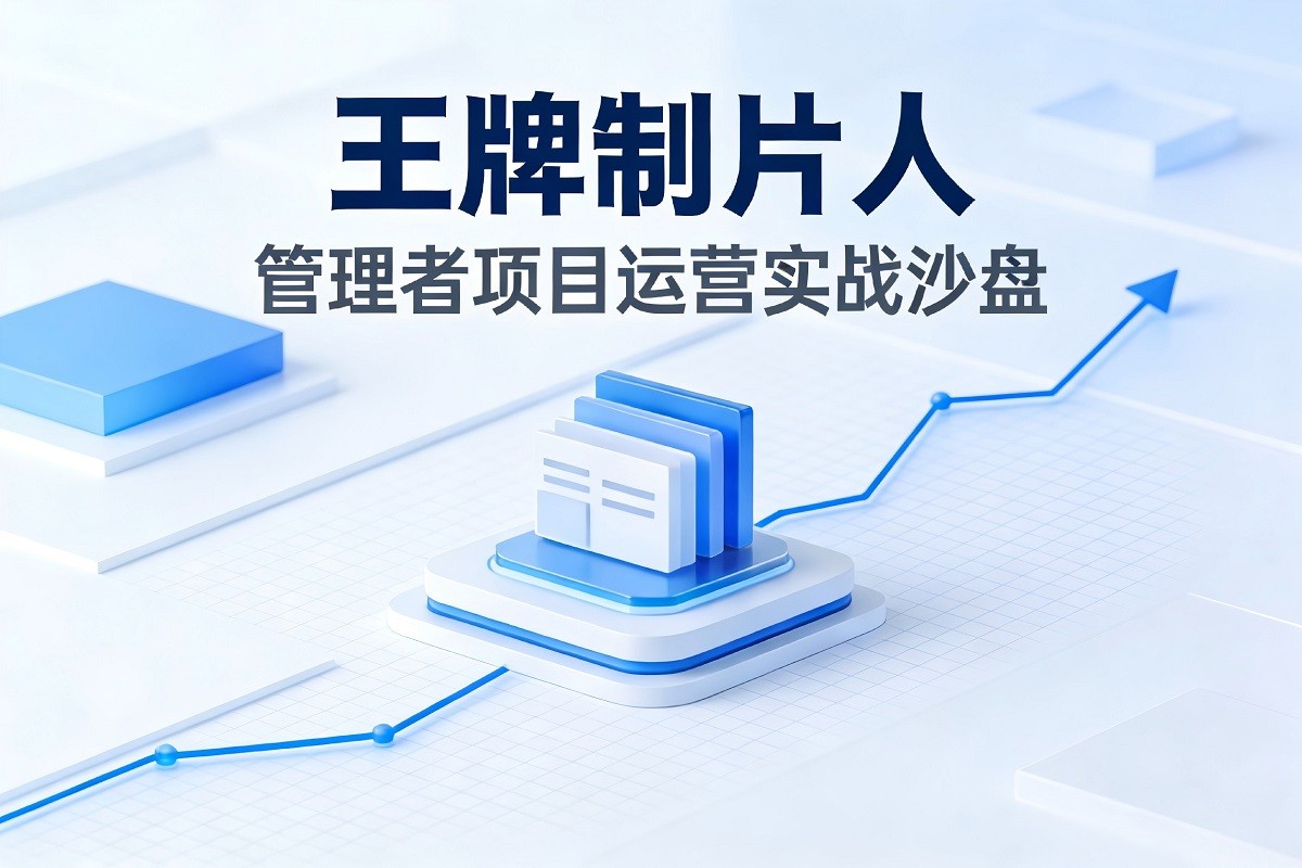 《王牌制片人》管理者項(xiàng)目運(yùn)營實(shí)戰(zhàn)沙盤