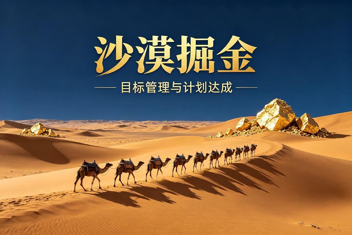 沙漠掘金—目標(biāo)管理與計(jì)劃達(dá)成沙盤
