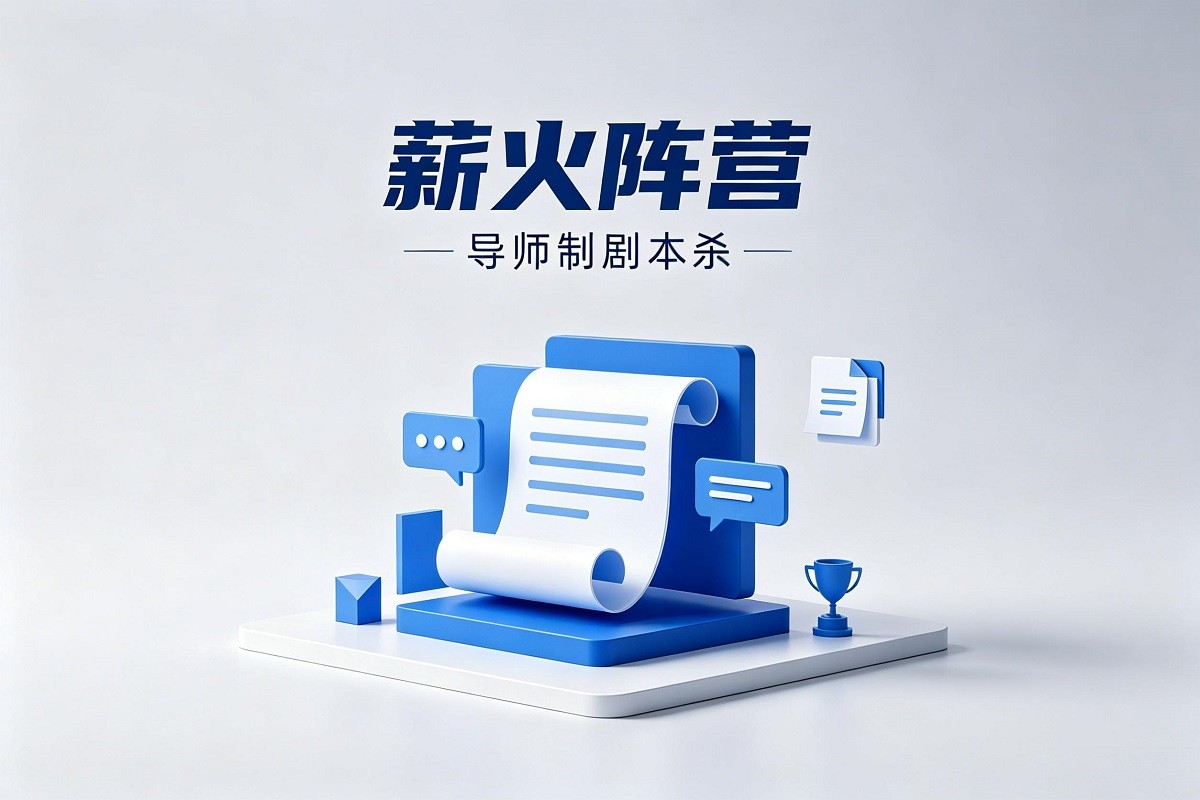 《薪火陣營(yíng)》導(dǎo)師制劇本殺