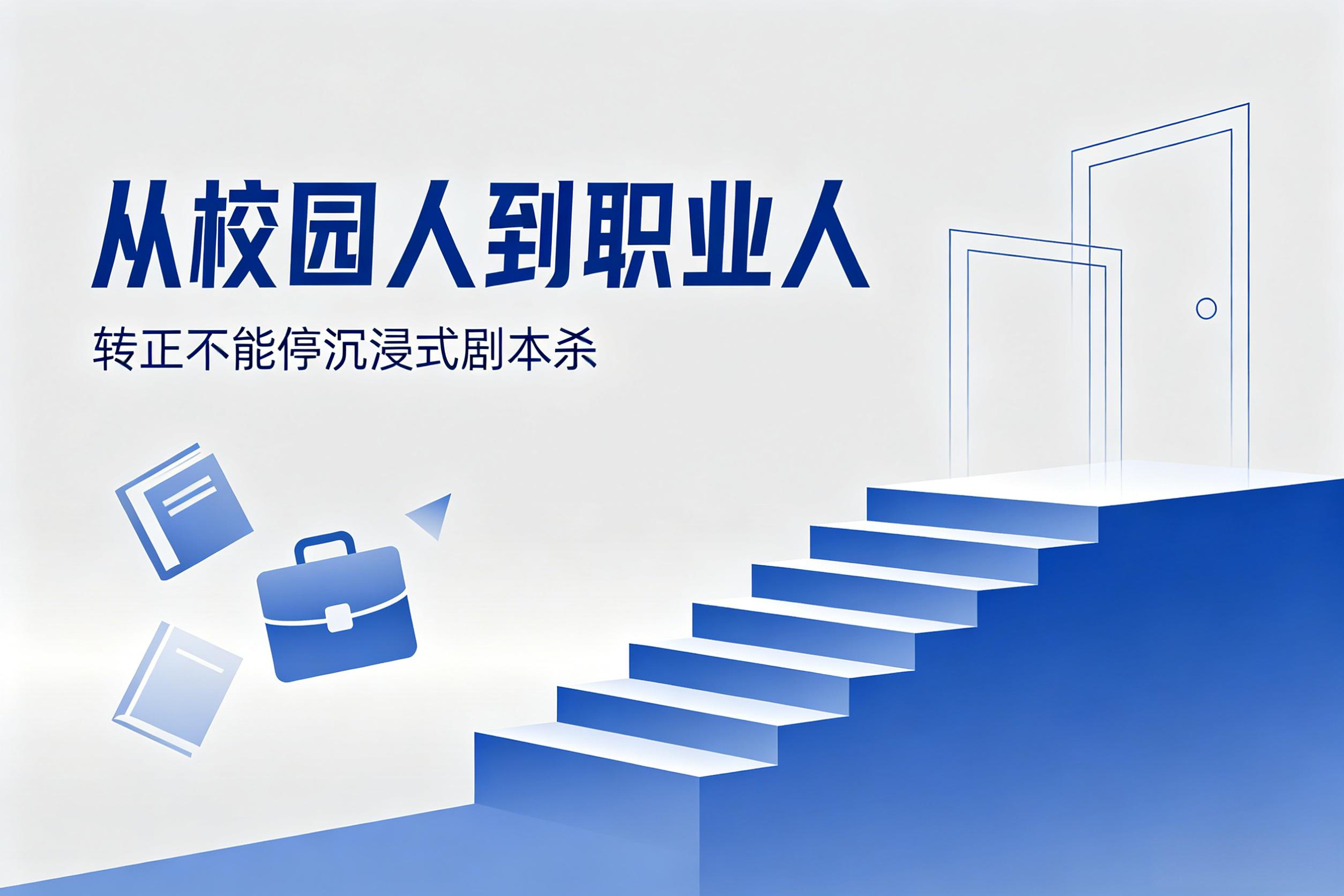 從校園人到職業(yè)人沉浸式劇本殺—轉(zhuǎn)正不能停！
