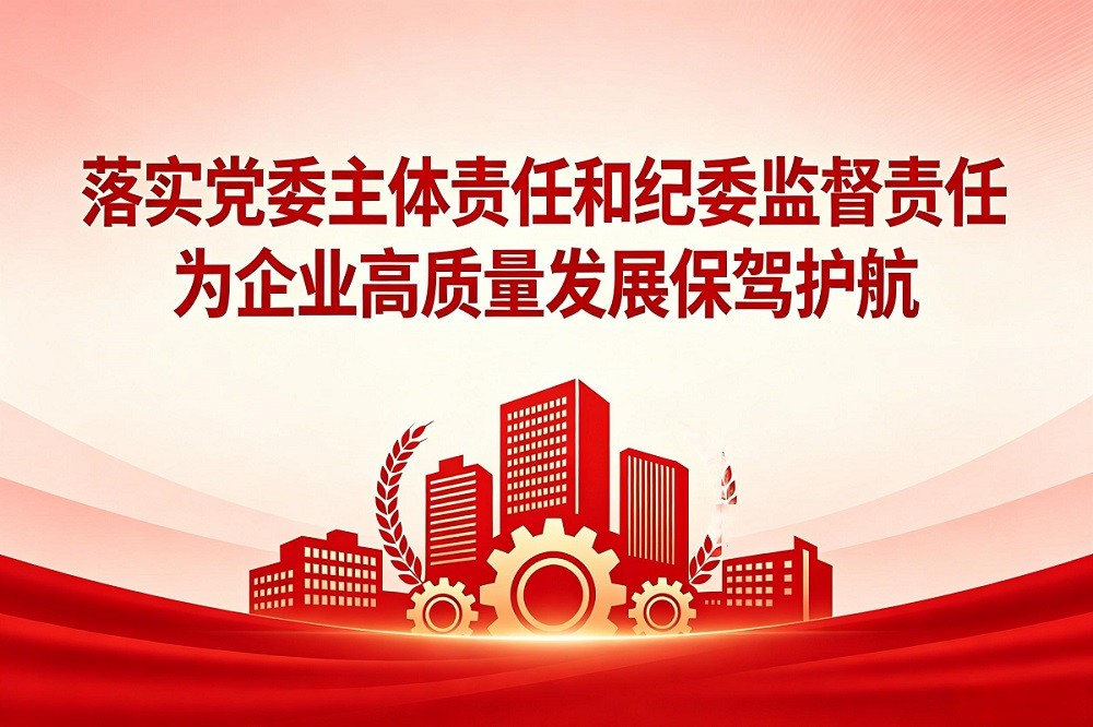 落實(shí)黨委主體責(zé)任和紀(jì)委監(jiān)督責(zé)任，為企業(yè)高質(zhì)量發(fā)展保駕護(hù)航