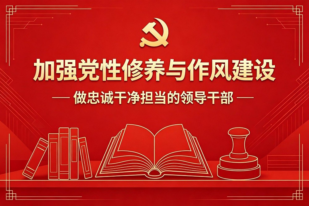 加強黨性修養(yǎng)與作風建設(shè)，做忠誠干凈擔當?shù)念I(lǐng)導干部
