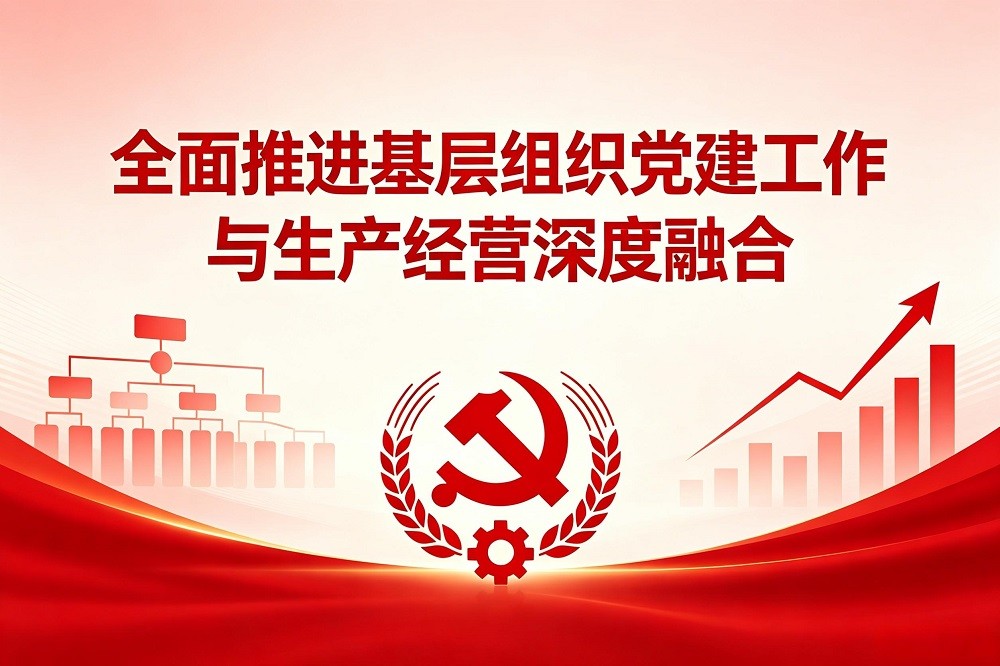 全面推進(jìn)基層組織黨建工作與生產(chǎn)經(jīng)營深度融合
