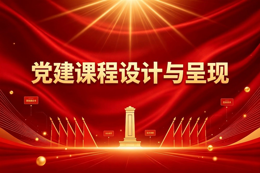 黨建課程設計與呈現(xiàn)