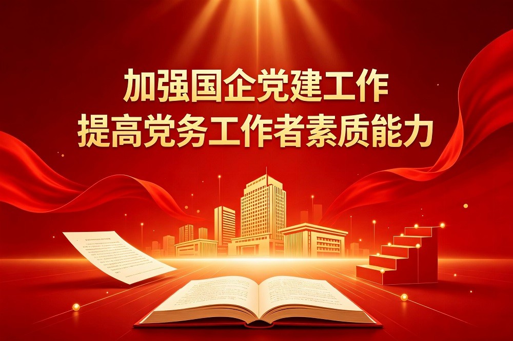 加強(qiáng)國(guó)企黨建工作；提高黨務(wù)工作者素質(zhì)能力