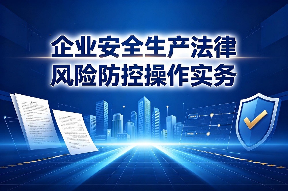 企業(yè)安全生產(chǎn)法律風(fēng)險(xiǎn)防控操作實(shí)務(wù)